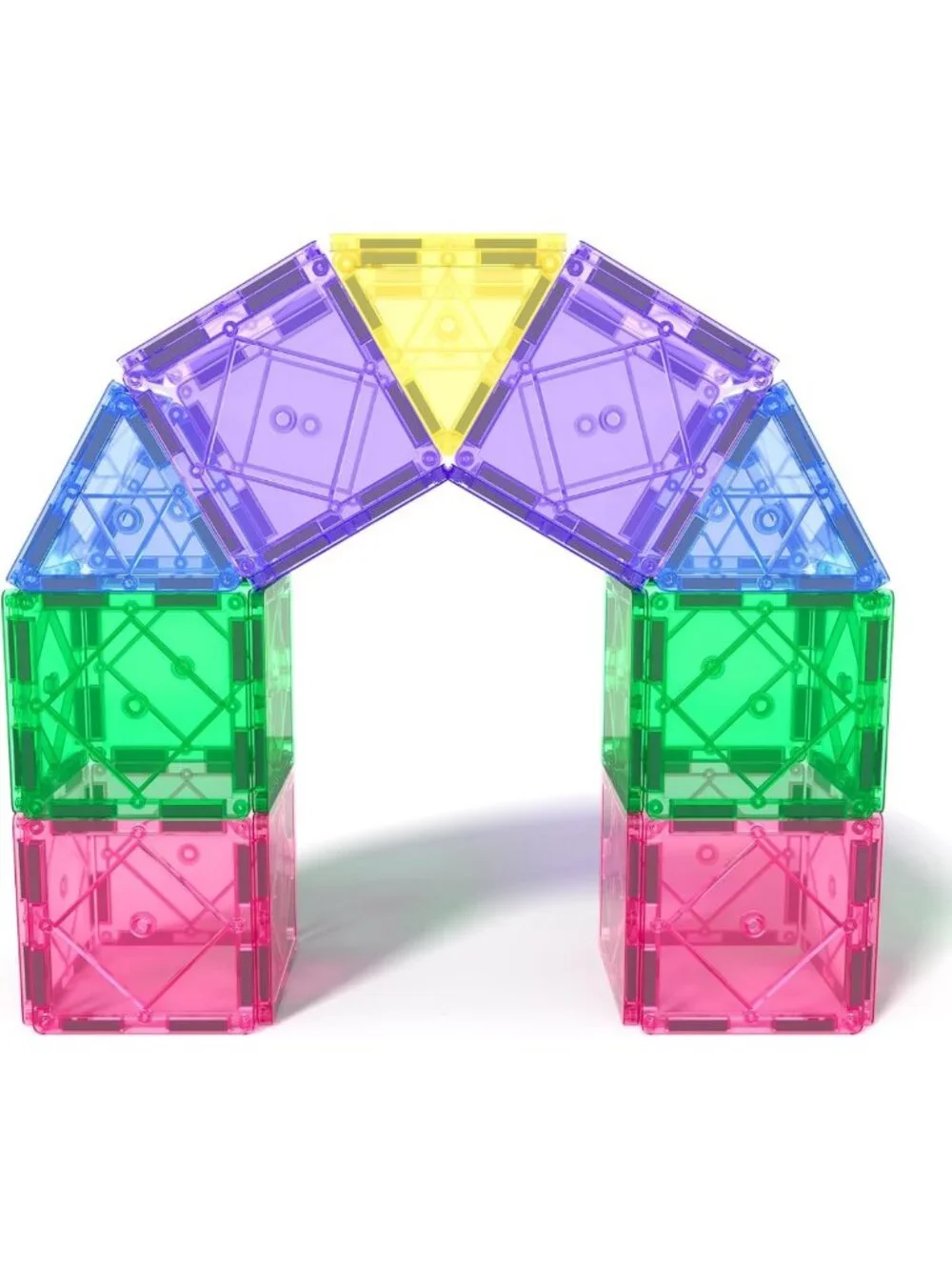 Magnetic Building Tiles for Kids 3-12 | STEM Educational Sensory Toys, Outdoor